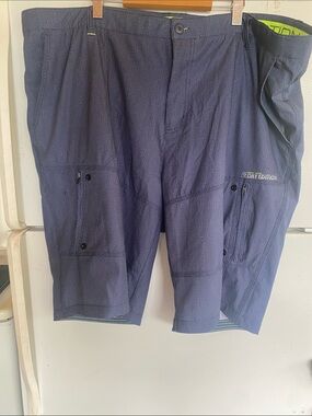 Men's Dry Edition lightweight Navy Blue Cargo Shorts. Size 50”.